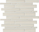 Daltile Amity Linear 12" x 14"-Glass Mosaic-Daltile-Taupe-12" x 14"-State Tile