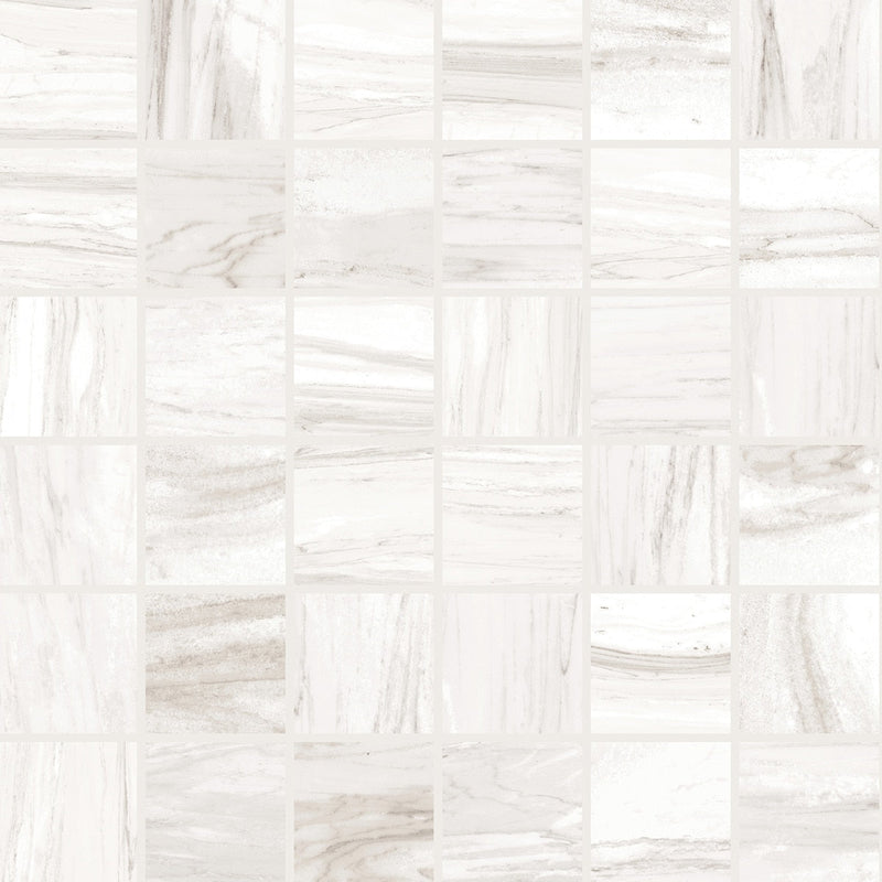 Daltile Costar 2 x 2 12" x 12"-Porcelain Mosaic-Daltile-Calacatta Sky-12" x 12"-State Tile
