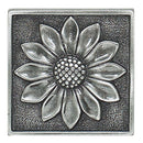 Daltile Massalia Dot Floral 2" x 2"-Metal Tile-Daltile-Pewter-2" x 2"-State Tile