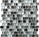 Daltile Jewel Tide 12.18" x 12.31"-Glass Mosaic-Daltile-Silver Shore-12.18" x 12.31"-State Tile