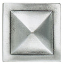 Daltile Massalia Dot Pinnacle 2" x 2"-Metal Tile-Daltile-Pewter-2" x 2"-State Tile