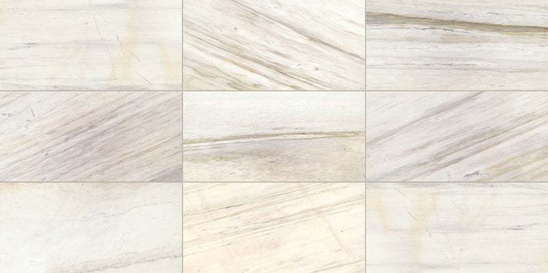 Daltile Fonte 12" x 24"-Natural Stone Tile-Daltile-Pier White Honed-12" x 24"-State Tile