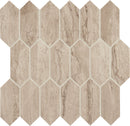 Daltile Marble Attache HEX 12.4" x 12.6"-Porcelain Mosaic-Daltile-Travertine-12.4" x 12.6"-State Tile
