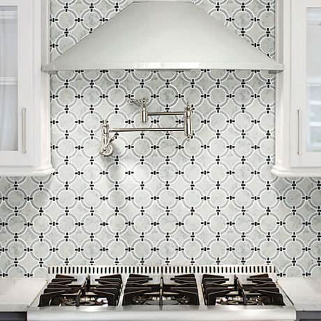 Daltile Raine 12.18" x 13.62"-Marble Mosaic-Daltile-State Tile