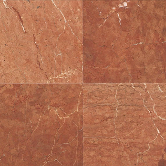 American Olean Marble 12" x 12"-Natural Stone Tile-American Olean-Rojo Alicante-12" x 12"-State Tile