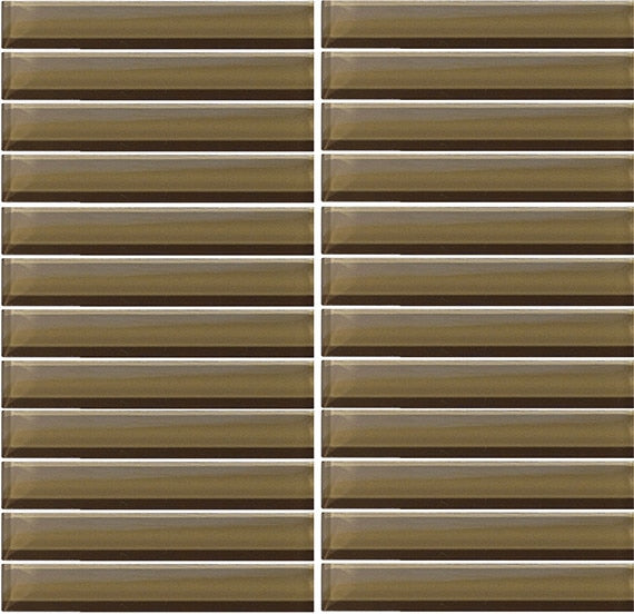 Daltile Color Wave Classic Color 1 x 1 12" x 12"-Glass Mosaic-Daltile-Suede Shoes-12" x 12"-State Tile