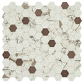 Daltile Uptown Glass 11.5" x 11.75"-Glass Mosaic-Daltile-Posh Bronze-11.5" x 11.75"-State Tile