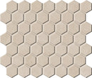 Daltile Perpetuo Hex 10" x 11"-Porcelain Mosaic-Daltile-Elegant Beige-10" x 11"-State Tile