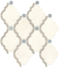Daltile Decorative Accents Baroque 12" x 14"-Natural Stone Mosaic-Daltile-Empyrea Ice Blend-12" x 14"-State Tile