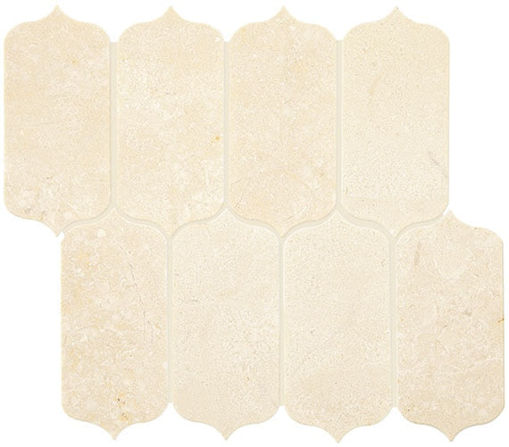 Daltile Marble Ingot 11" x 13"-Marble Mosaic-Daltile-Latte Polished-11" x 13"-State Tile