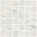 American Olean Ideology 11.34" x 11.34"-Porcelain Mosaic-American Olean-Carrara White-11.34" x 11.34"-State Tile