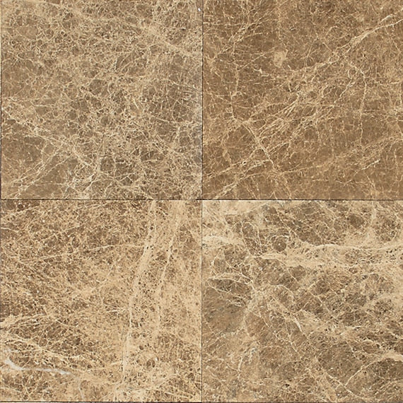 American Olean Marble 18" x 18"-Natural Stone Tile-American Olean-Emperador Light Classico-18" x 18"-State Tile