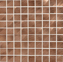 Daltile Structure 1 x 1 11.8" x 11.8"-Metal Mosaic-Daltile-Copper-11.8" x 11.8"-State Tile