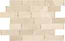 Daltile Marble Random Linear 11" x 18"-Marble Mosaic-Daltile-Meili Sand Polished-11" x 18"-State Tile