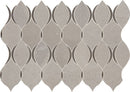 Marazzi Predella Modern Lantern Mosaic 7.25" x 11.13"-Marble Mosaic-Marazzi-Meta Silver Blend-7.25" x 11.13"-State Tile