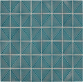 Daltile Revalia 11.75" x 15.62"-Ceramic Mosaic-Daltile-Brilliant Blue-11.75" x 15.62"-State Tile