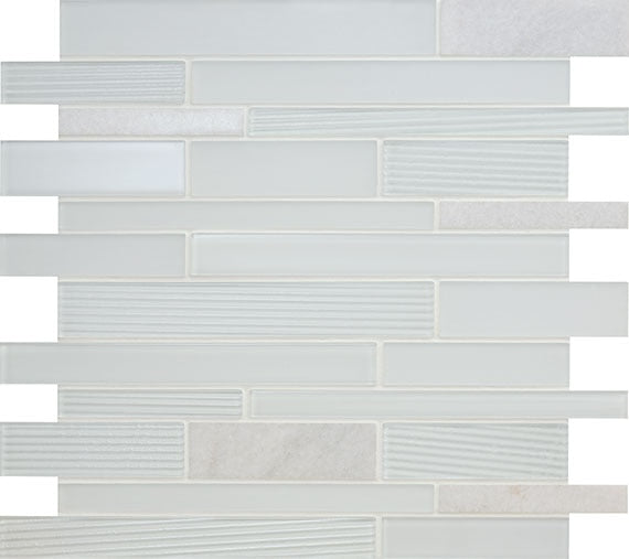 American Olean Serentina 12" x 13"-Glass & Stone Mosaic-American Olean-Bliss-12" x 13"-State Tile