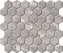 Daltile Perpetuo Hex 10" x 11"-Porcelain Mosaic-Daltile-Eternal Grey-10" x 11"-State Tile