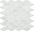 Daltile Marble 12.63" x 13.75"-Marble Mosaic-Daltile-Carrara White Polished-12.63" x 13.75"-State Tile