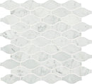 Daltile Marble 12.63" x 13.75"-Marble Mosaic-Daltile-Carrara White Polished-12.63" x 13.75"-State Tile