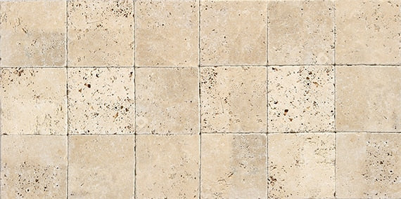 American Olean Travertine 4" x 4"-Travertine Tile-American Olean-Ivory Classico-4" x 4"-State Tile