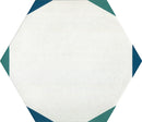Daltile Bee Hive Medley Sun HEX 8.5" x 10"-Porcelain Tile-Daltile-Sun Green | Blue-8.5" x 10"-State Tile