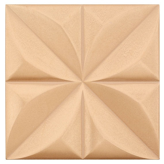 Marazzi GeoMetal Floret 6" x 6"-Metal Tile-Marazzi-Champagne Gold-6" x 6"-State Tile