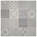 Daltile Sublimity Encaustic 11" x 11"-Natural Stone Mosaic-Daltile-Sculpt Sequence-11" x 11"-State Tile