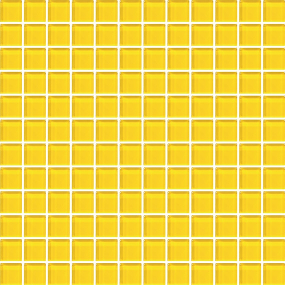 Daltile Color Wave Vibrant Color 1 x 6 12" x 12"-Glass Mosaic-Daltile-Lemon Popsicle-12" x 12"-State Tile