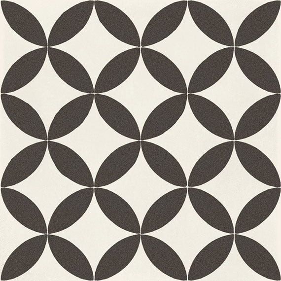 Marazzi D Segni Deco 8" x 8"-Porcelain Tile-Marazzi-Stella Smoke Blend-8" x 8"-State Tile