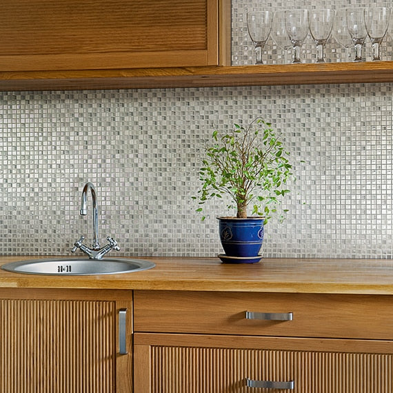 Marazzi Crystal Stone II 12" x 12"-Stone & Glass Mosaic-Marazzi-State Tile