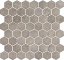 Daltile Vintage Hex 11" x 12"-Glass Mosaic-Daltile-Artifact Gray-11" x 12"-State Tile