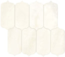 Daltile Marble Ingot 11" x 13"-Marble Mosaic-Daltile-Empyrean Ice Polished-11" x 13"-State Tile