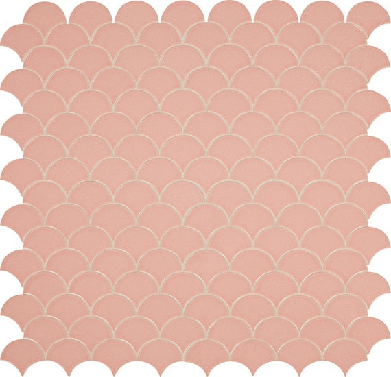 Daltile Revalia Remix 13.56" x 13.75"-Ceramic Mosaic-Daltile-Charming Peach-13.56" x 13.75"-State Tile
