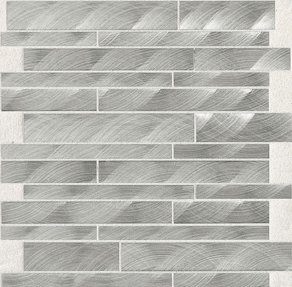 Daltile Structure 12" x 12"-Metal Mosaic-Daltile-Steel-12" x 12"-State Tile