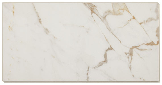 Daltile Revo Tile 12" x 24"-Porcelain Tile-Daltile-Calacatta Marble Matte-12" x 24"-State Tile