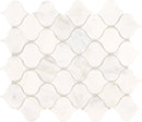 Daltile Marble 11.25" x 12.75"-Marble Mosaic-Daltile-First Snow Elegance Polished-11.25" x 12.75"-State Tile