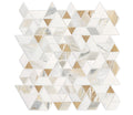 Daltile Pietra Divina 14" x 14"-Natural Stone Mosaic-Daltile-Namaste Gold Blend-14" x 14"-State Tile