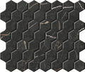 Daltile Perpetuo Hex 10" x 11"-Porcelain Mosaic-Daltile-Infinite Black-10" x 11"-State Tile