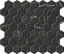 Daltile Perpetuo Hex 10" x 11"-Porcelain Mosaic-Daltile-Infinite Black-10" x 11"-State Tile