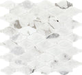 Daltile Marble Marquise 12.63" x 13.75"-Marble Mosaic-Daltile-Venetian Calacatta Polished-12.63" x 13.75"-State Tile