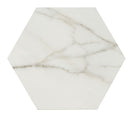 American Olean Mythique Marble Hexagon 7.88" x 9.13"-Porcelain Tile-American Olean-Calacatta Venecia-7.88" x 9.13"-State Tile