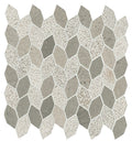 American Olean Candora 11.19" x 12.25"-Natural Stone Mosaic-American Olean-Demure Gray-11.19" x 12.25"-State Tile