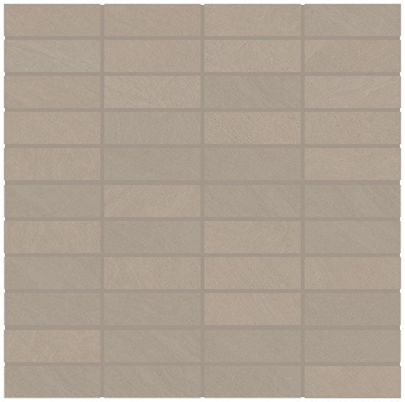 Marazzi Modern Oasis 1 x 3 12" x 12"-Porcelain Mosaic-Marazzi-Gentle Rain-12" x 12"-State Tile