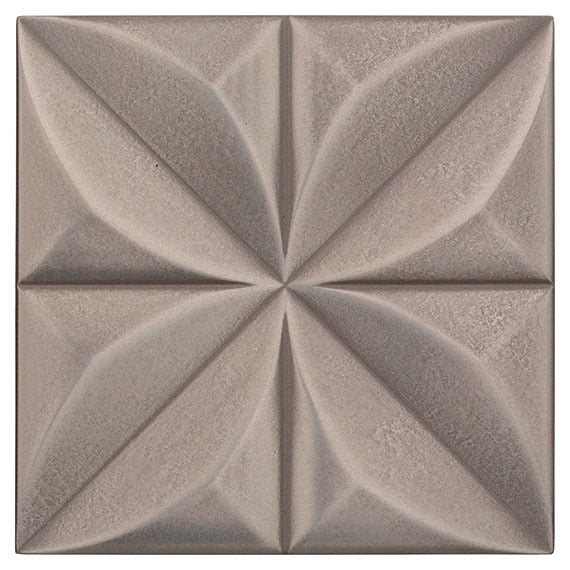 Marazzi GeoMetal Floret 6" x 6"-Metal Tile-Marazzi-Nickel-6" x 6"-State Tile