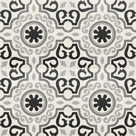 Daltile Memoir 12" x 12"-Ceramic Tile-Daltile-Crystal Black-12" x 12"-State Tile