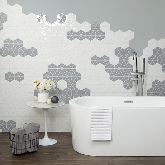 Daltile Revalia Remix 10.25" x 15"-Ceramic Mosaic-Daltile-State Tile