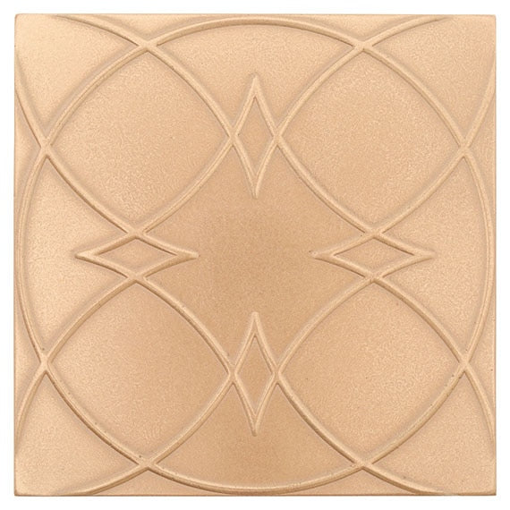Marazzi GeoMetal Ornament 6" x 6"-Metal Tile-Marazzi-Champagne Gold-6" x 6"-State Tile