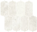 Daltile Marble Ingot 11" x 13"-Marble Mosaic-Daltile-Stormy Mist Polished-11" x 13"-State Tile