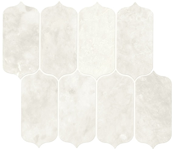Daltile Marble Ingot 11" x 13"-Marble Mosaic-Daltile-Stormy Mist Polished-11" x 13"-State Tile